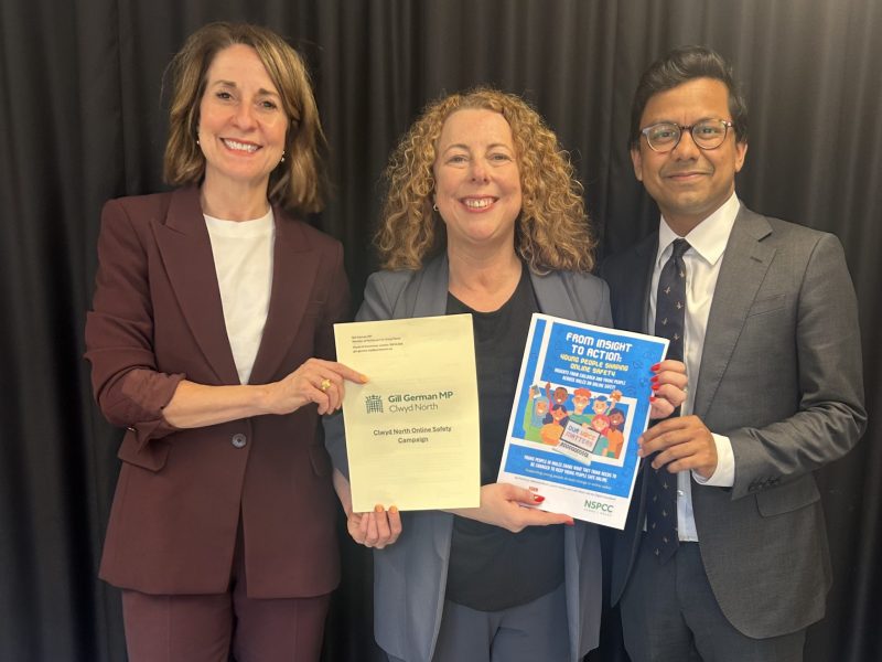 Liz and Kanishka - online safety campaign report