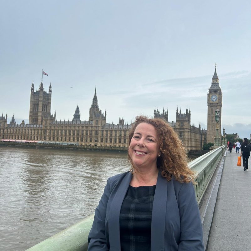 walking back from Parliament
